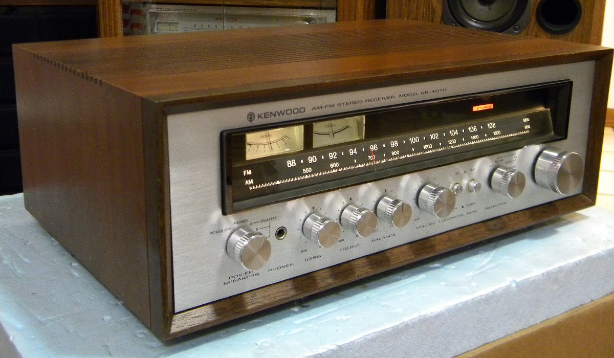 Kenwood 4070 wood sides Audiokarma Home Audio Stereo Discussion Forums