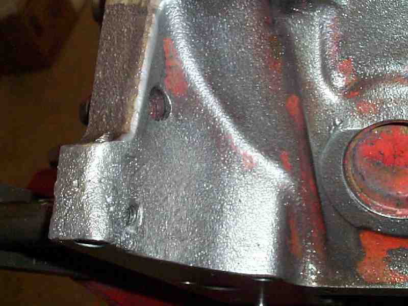 Starter Mount on Block Broken Bolt Hole Third Generation FBody